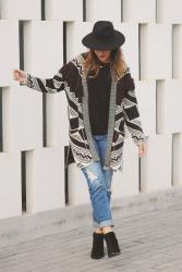 Ethnic cardigan