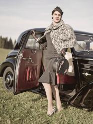 Ein Ausflug in die 50er mit einem Cape von Von 50′ und Mercedes-Benz