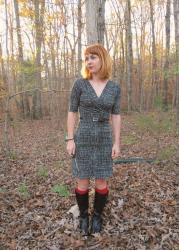 Completed: A Cozy Wren Dress