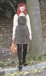 Camp Mod Dolly Acorn Shirt & Pinafore Dress