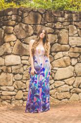 Palm Trees – Vestido Longo