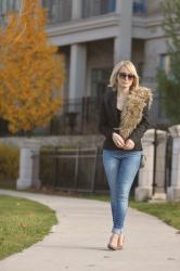 The Faux Fur Stole