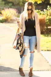 long cardigan