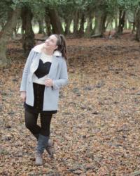 Grey Wool Coat: Outfit Post