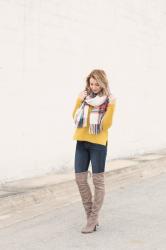 How to Style a Blanket Scarf