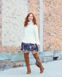 Fall Essential: Tan Over The Knee Boot
