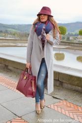 GREY LONG COAT