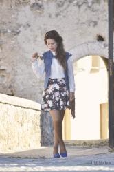 FLORAL SKIRT AND VEST STUDS