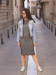 Como combinar un vestido midi 