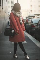My silver Oxfords | Stringate e un cappotto oversize: sono i trend del momento!