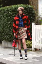 Look Du Jour: Plaid on Plaid on Plaid etc