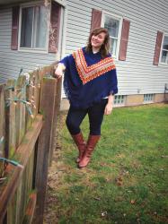 Poncho-licious on Shaped by Style