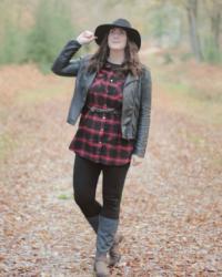 Red Check Shirt: Outfit Post