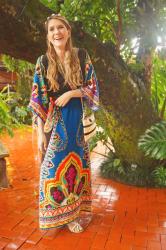 {Outfit}: Cute Ethnic Maxi Dress