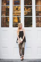 Sequin Pants Are BACK!