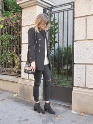 MILITARY STYLE BLAZER