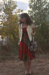Thursday Mixer--Tribal Print Dress