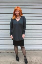 Lace Up Flats & Kushyfoot Fishnet Tights: Where Does The Time Go?