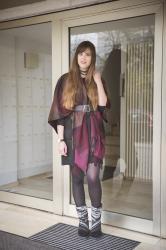OUTFIT: Nepal Boots & Poncho
