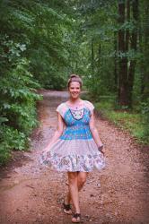 It’s All in the Details :: Beaded Headband & Summer Dress