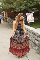 Molds :: Fringe Top & Maxi Skirt