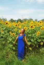 Field of Glory :: Knit Maxi Dress & Boho Braids