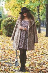 Fall Outfits: Like a Lady Like / The Warm Cape and The Overknees
