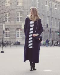 OUTFIT: ROSEGOLD and Stripes