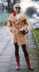 973 ==> camel wool coat