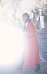 RED COAT + VINTAGE CHANEL