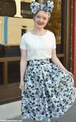 How to Make a Vintage Pleated Skirt Without a Pattern