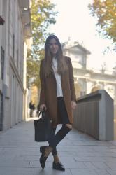 The perfect camel coat