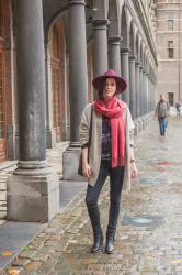 Outfit: winter boho in hat and layers
