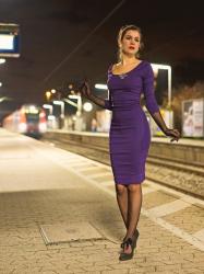 Elektrisierend: Sexy Kurven mit dem Tempest Pencil Dress von Collectif Clothing