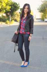 Dressing Up a Plaid Shirt for the Holidays