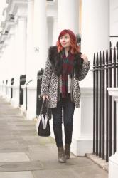 Simplistic & Festive London Street Style