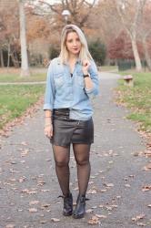 Le blog de Jessica - Jeans & faux leather