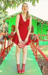 {Outfit}: Red and Green Christmas