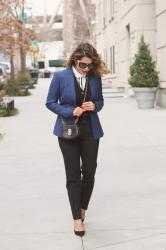What to Wear to Work | Layers + Textures 