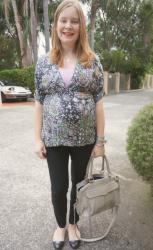 Boxing Day Sales! Jeanswest Maternity Skinny Jeans in the Second Trimester