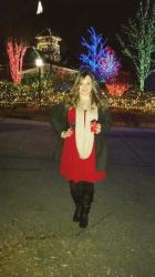 Our Experience at A Stone Mountain Christmas (+ my outfit!)
