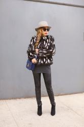 FAUX FUR COAT