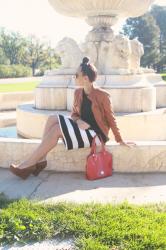 Thursday Mixer--Cognac Leather Jacket