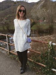 White dress for winter