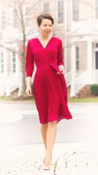 raspberry glow – the maggie from karina dresses