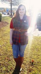 My Christmas Outfit over at Shaped By Style!