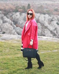 Pink coat