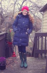 J.Crew Wintress Puffer Coat 