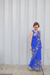 Indian Sari Debut