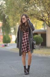 Plaid dress